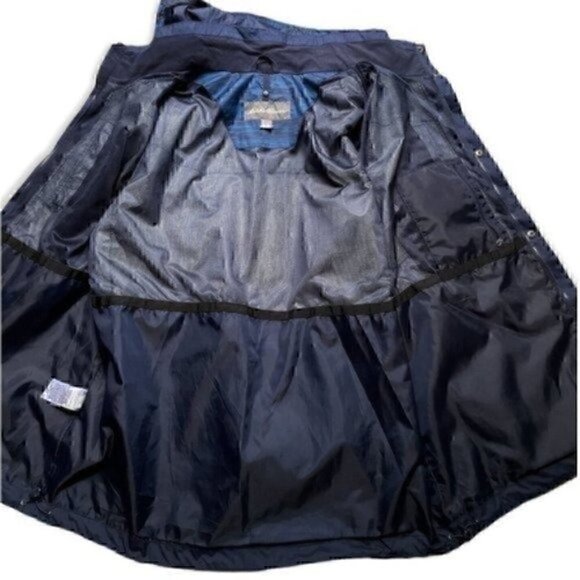 Eddie Bauer Barrier Ridge 2.0 Jacket Blue & Black Stripes Men’s TXL Waterproof - Picture 3 of 12